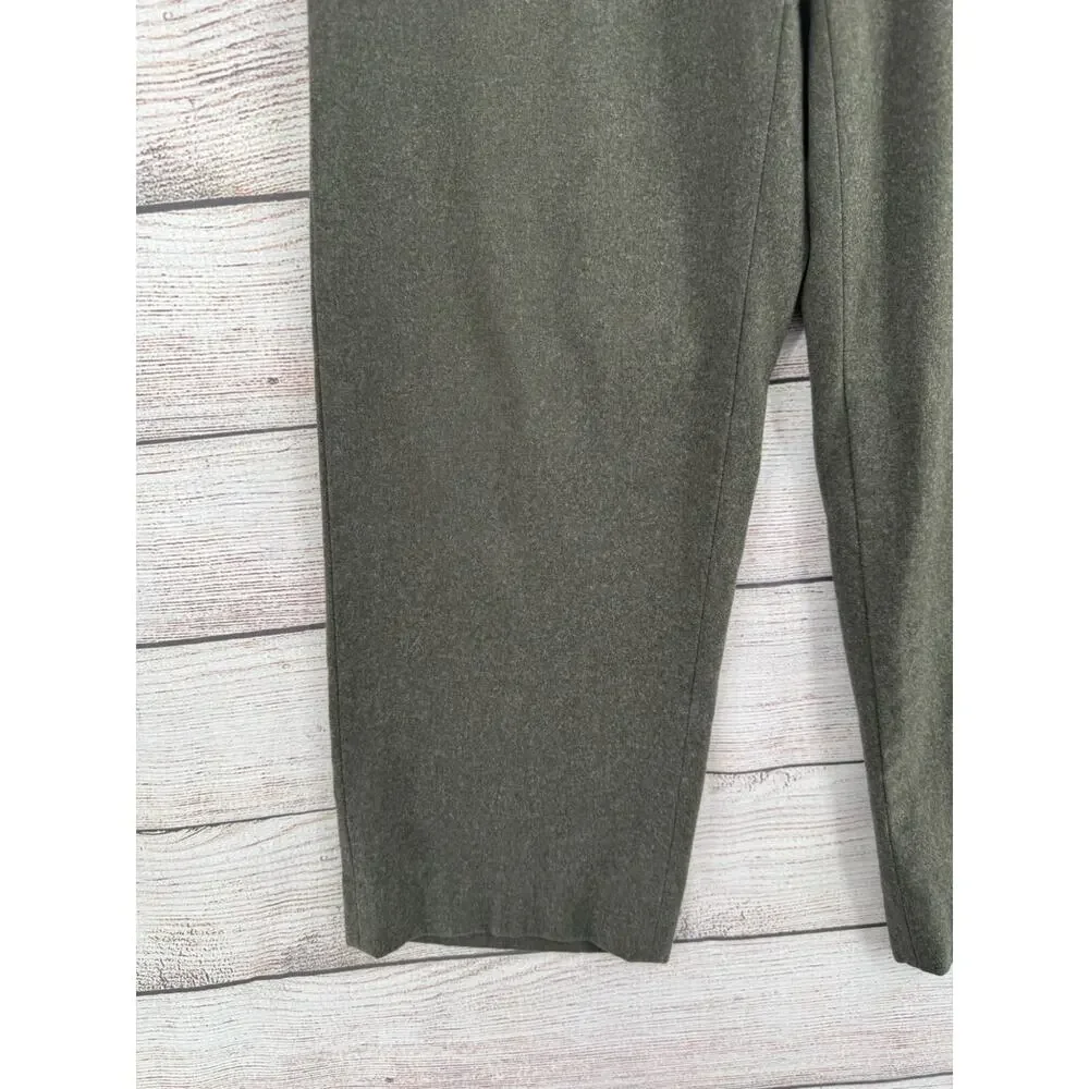 Vintage 50's 1957 US Army Wool‎ Trousers Men's 27x30 Kersey Green